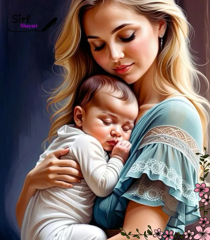 2 Line Heart Touching Maa Shayari